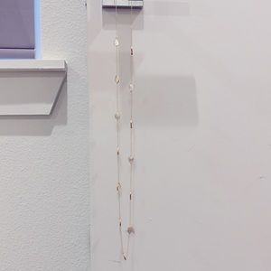 Long necklace, mother of Pearl details